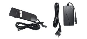 Проводной 2х кнопочный пульт управления актуатора с блоком питания